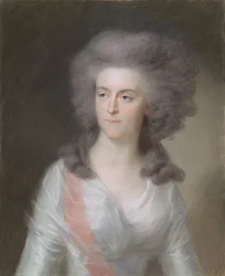 Frederika Sophia Wilhelmina (Wilhelmina; 1751-1820), Prinzessin von Preußen. Ehefrau von Prinz Willem V