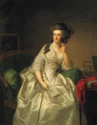 Porträt der Prinzessin Frederika Sophia Wilhelmina (1751-1820)