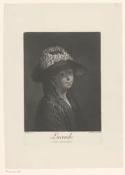 Porträt von Lucinde