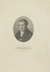 Porträt von Friedrich Ludwig Kreysig 1770-1839, 1826