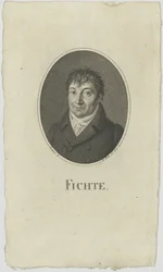Porträt von Johann Gottlieb Fichte 1762-1814, 1812