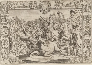 Allegorie auf Urban VIII., Papst (Maffeo Barberini 1623-1644)