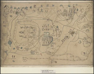 Eine Sammlung von Waldecks Originalkunstwerken aus Mesoamerika, Box 18 von 22
