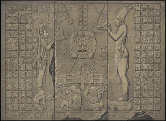 Eine Sammlung von Waldecks Originalkunstwerken aus Mesoamerika, Box 20 von 22