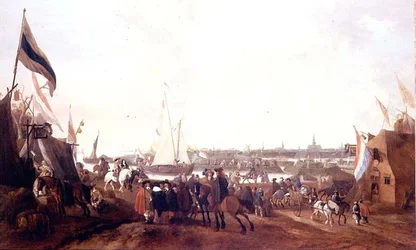 Blick auf Hulst, Zeeland