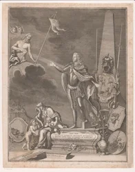 Monument mit Heinrich II. von Reuß-Obergreiz