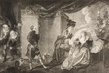 Olivias Garten, Akt III, Szene IV, aus 