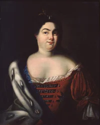Porträt der Kaiserin Katharina I.