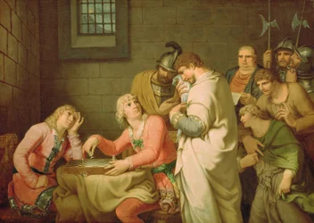 Konradin von Schwaben und Friedrich von Baden erwarten ihr Urteil, 1785