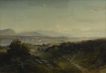 Landschaft, Hyde Park, New York, 1859