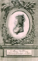 Porträt der Großherzogin Maria Fjodorowna Sophie Dorothea von Württemberg 1759-1828, 1781