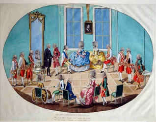Die Neujahrsfeier in Wien im Jahr 1782, 1783
