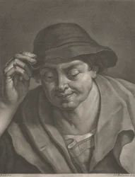 Mann mit Hut