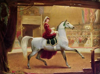 Die Zirkusreiterin, 1865