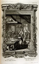 Illustration aus Physique sacrée, ou Histoire-naturelle de la Bible