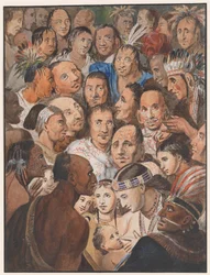 Tafel der indischen Gesichter