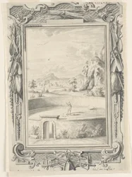 Studie für Das Vlies des Gideon, Tafel 375, Physica Sacra