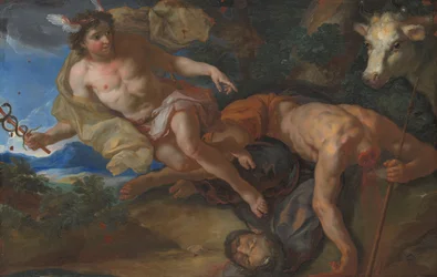 Merkur rettet die verkleidete Io nach der Enthauptung des Argus, ca. 1690-95