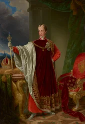 Kaiser Ferdinand im Ornat des Ordens des goldenen Vlies