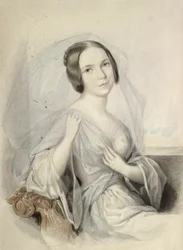 Porträt von Henriette Gertrude Sontag (1806-54)