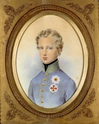 Porträt des Herzogs von Reichstadt (1811-1832), Sohn von Napoleon I. und Marie Louise von Österreich