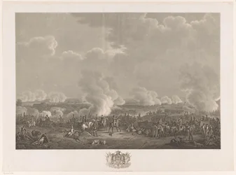 Schlacht bei Waterloo, 1815 (Zwölf Platten der Ankunft und Krönung von Wilhelm I. in Brüssel und der Schlachten bei Quatre-Bras und Waterloo in 1815)
