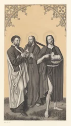 Heiliger Bartholomäus, Thomas und Johannes der Täufer