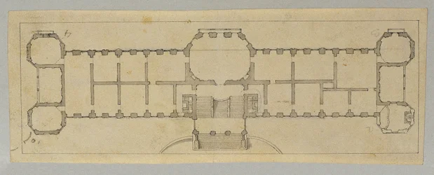Studie zum Oberen Belvedere