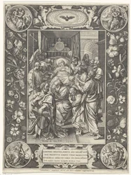 Sterbebett von Maria