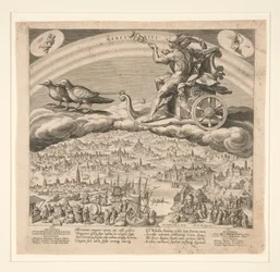 Merkur, aus einer Serie der sieben Planeten