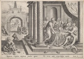Die Froschplage, ca. 1585
