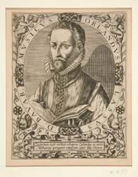 Porträt von Orlando Lassus, aus J.J. Boissard