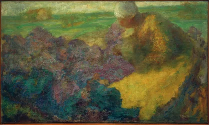 Frau auf dem Feld