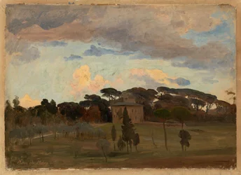 Die Casina di Raffaello im Park der Villa Borghese