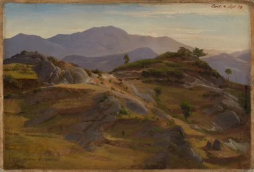 Landschaft bei Civitella