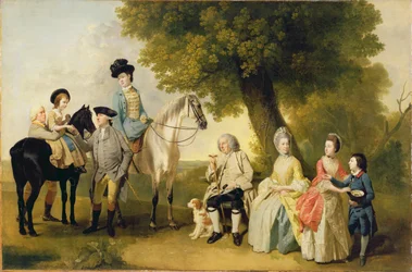 Die Familie Drummond, ca. 1769