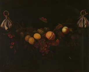 Girlande aus Früchten, um 1653-1658