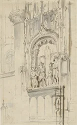 Grabmonument von Engelbrecht I. von Nassau in der Grote Kerk in Breda