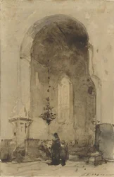 Innenraum der Geertekerk in Utrecht