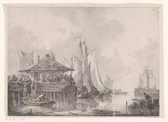 Trubel in einem Hafen