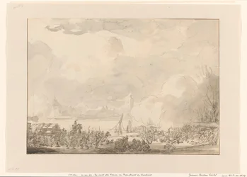 Flucht der Franzosen von Papendrecht, 1813