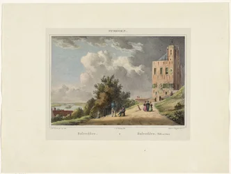 Ansicht des Belvédère in Nijmegen