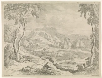Landschaft mit Hirten