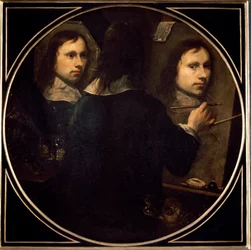 Selbstporträt von Johannes Gumpp
