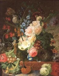 Stillleben mit Blumen