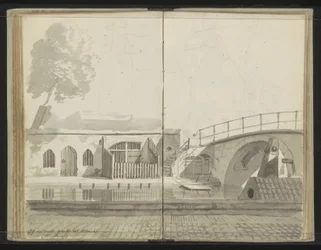 Weesbrug über den Oudegracht in Utrecht