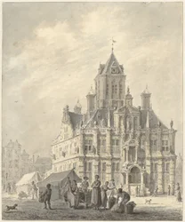 Das Rathaus von Delft