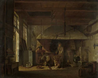Die Destillerie des Apothekers A. d