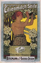 Bergmanns Lilienmilchseife, 1896