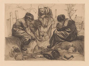 Trauernde Frauen